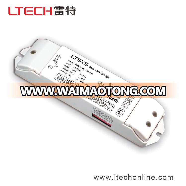 LTECH dmx 512 RDM led driver DMX-15-100-400-F1P1